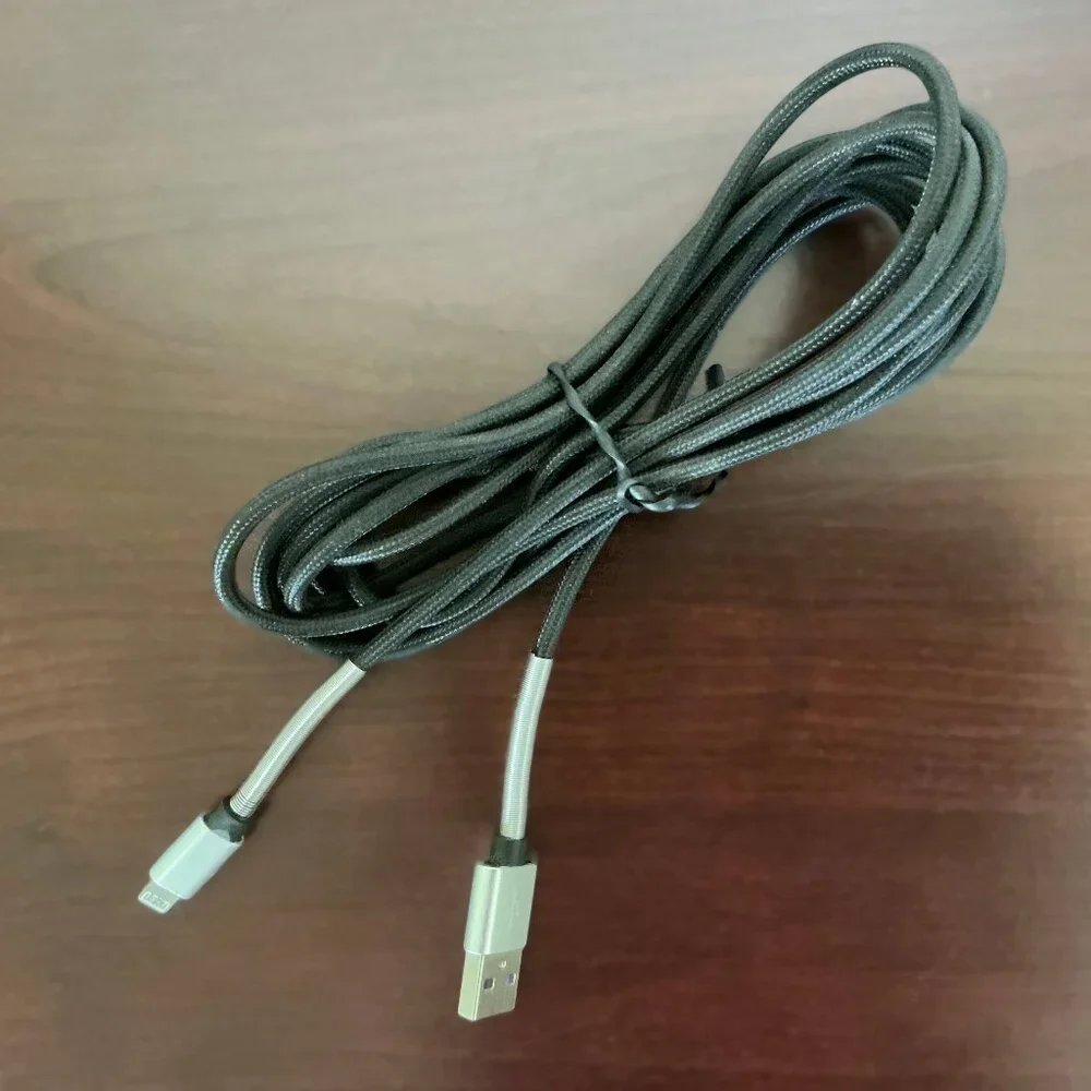 EUC Cabepow 10' USB-C to 8-Pin Reversible Charging Cable for Older iOS Devices